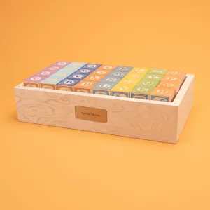Uncle Goose Legacy ABC Blocks with Maple Box