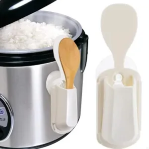 Universal Portable Suction Cup Mounted Plastic Spoon Holder