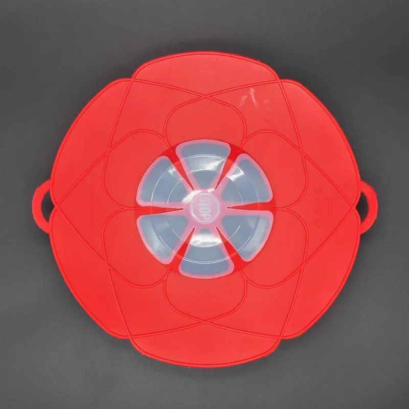 Useful Universal Spill-Proof Eco-Friendly Silicone Pot Lid