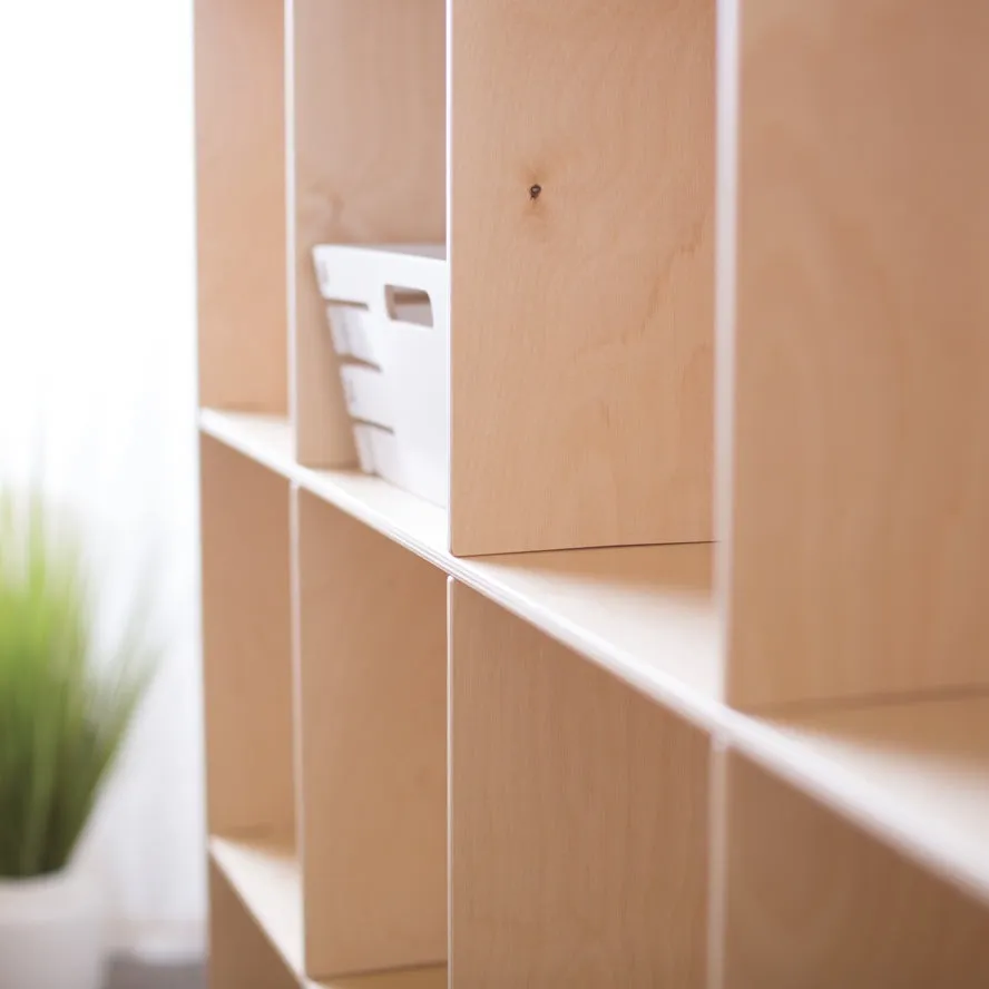 Value-Grade Cube Shelves
