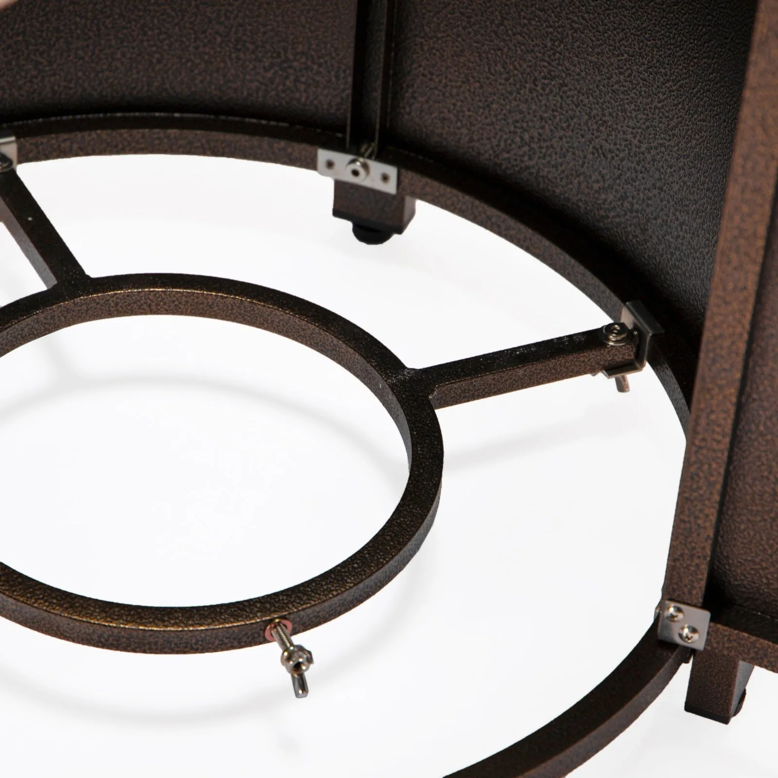 Walbrooke Outdoor Patio Round Fire Pit and Tank Holder