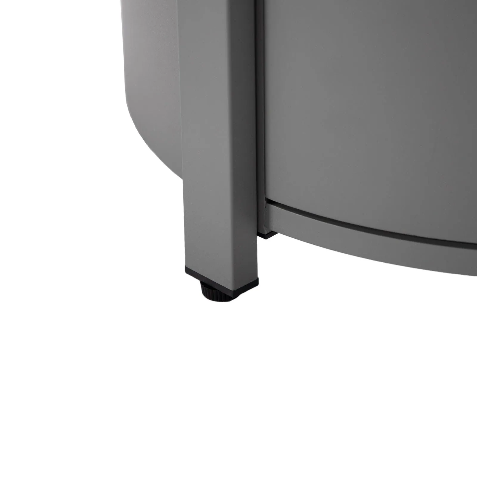 Walbrooke Outdoor Patio Round Fire Pit and Tank Holder