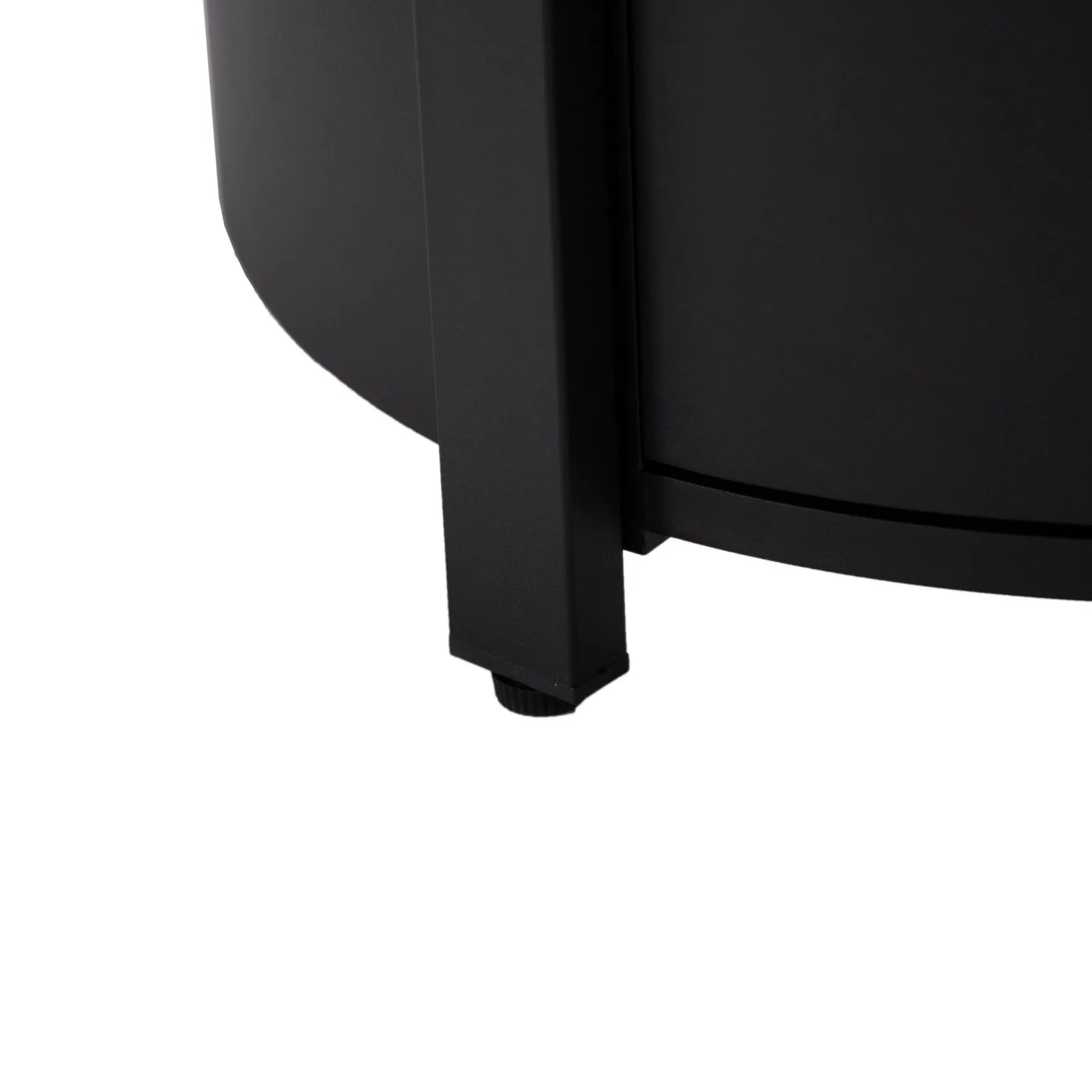 Walbrooke Outdoor Patio Round Fire Pit and Tank Holder