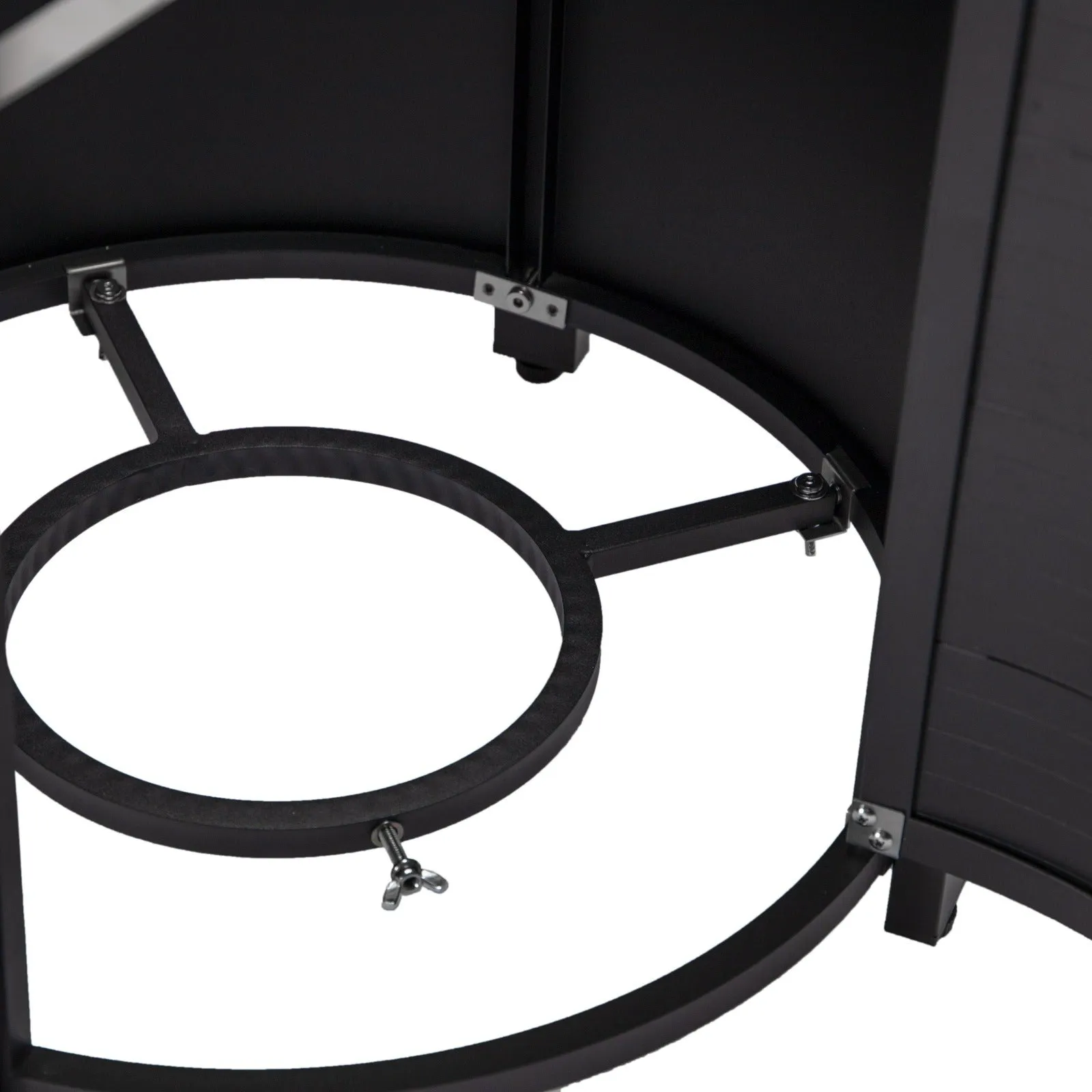 Walbrooke Outdoor Patio Round Fire Pit and Tank Holder