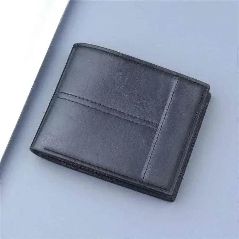 Wallet - Luxury PU Leather Card Holder for Men | Slim Design - MCW001