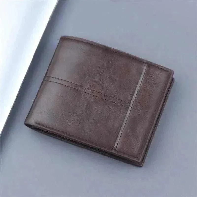 Wallet - Luxury PU Leather Card Holder for Men | Slim Design - MCW001