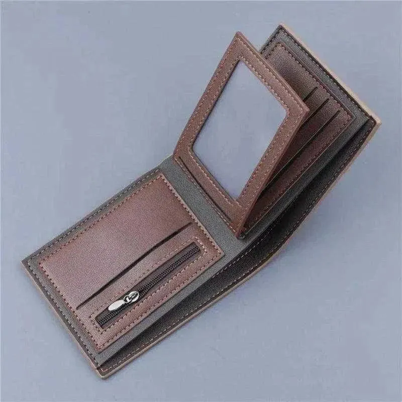 Wallet - Luxury PU Leather Card Holder for Men | Slim Design - MCW001
