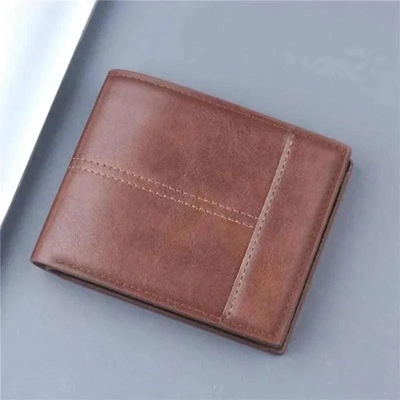 Wallet - Luxury PU Leather Card Holder for Men | Slim Design - MCW001