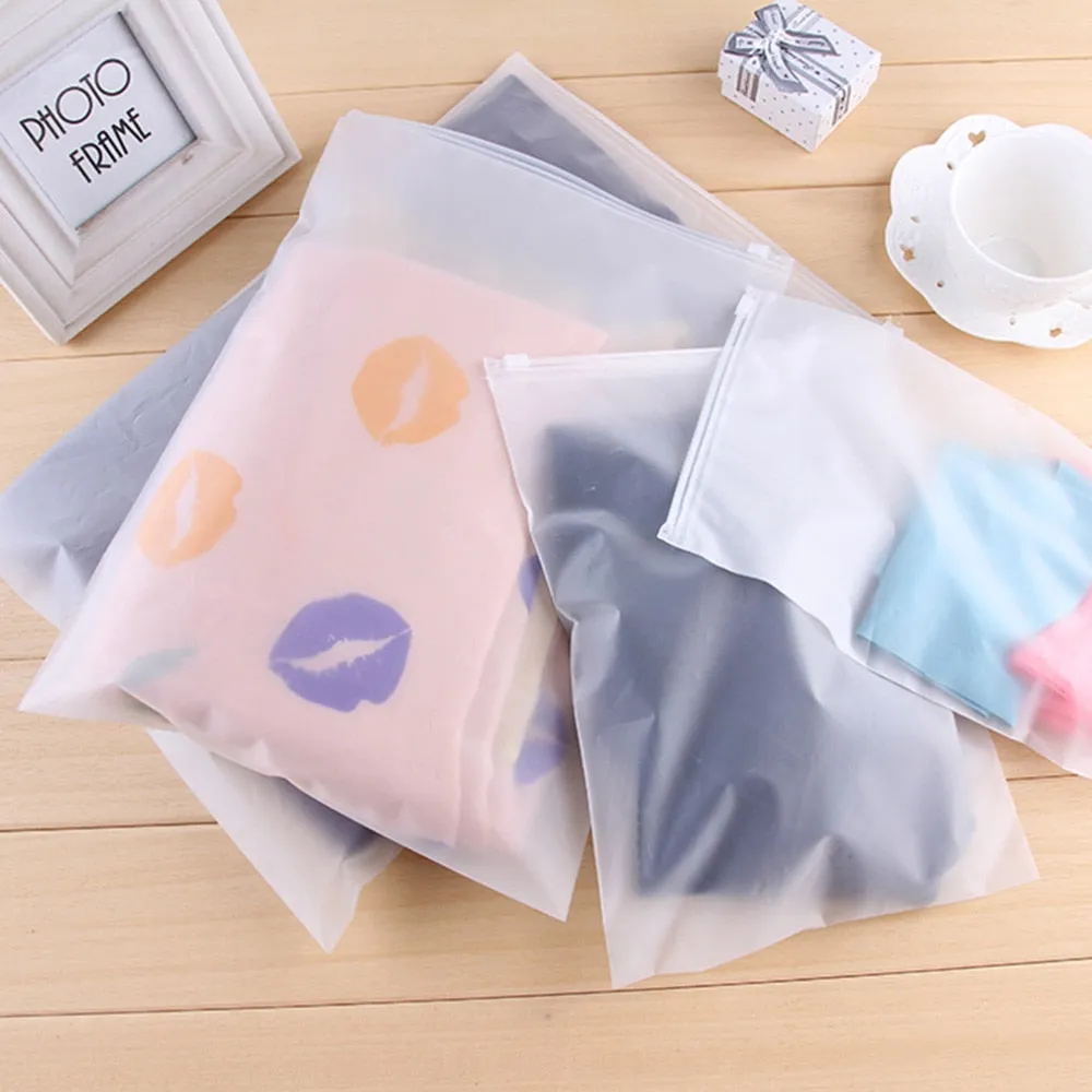 Waterproof Transparent Ziplock Bag For Clothing