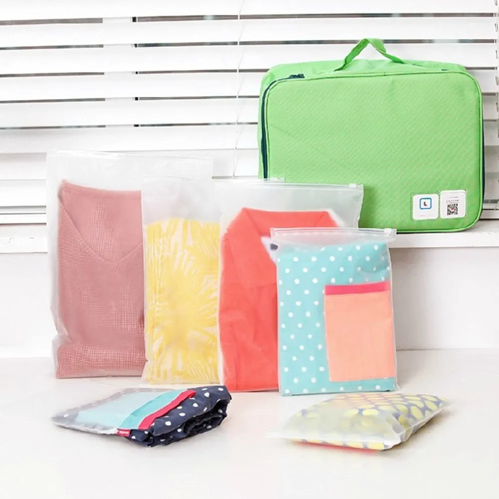 Waterproof Transparent Ziplock Bag For Clothing