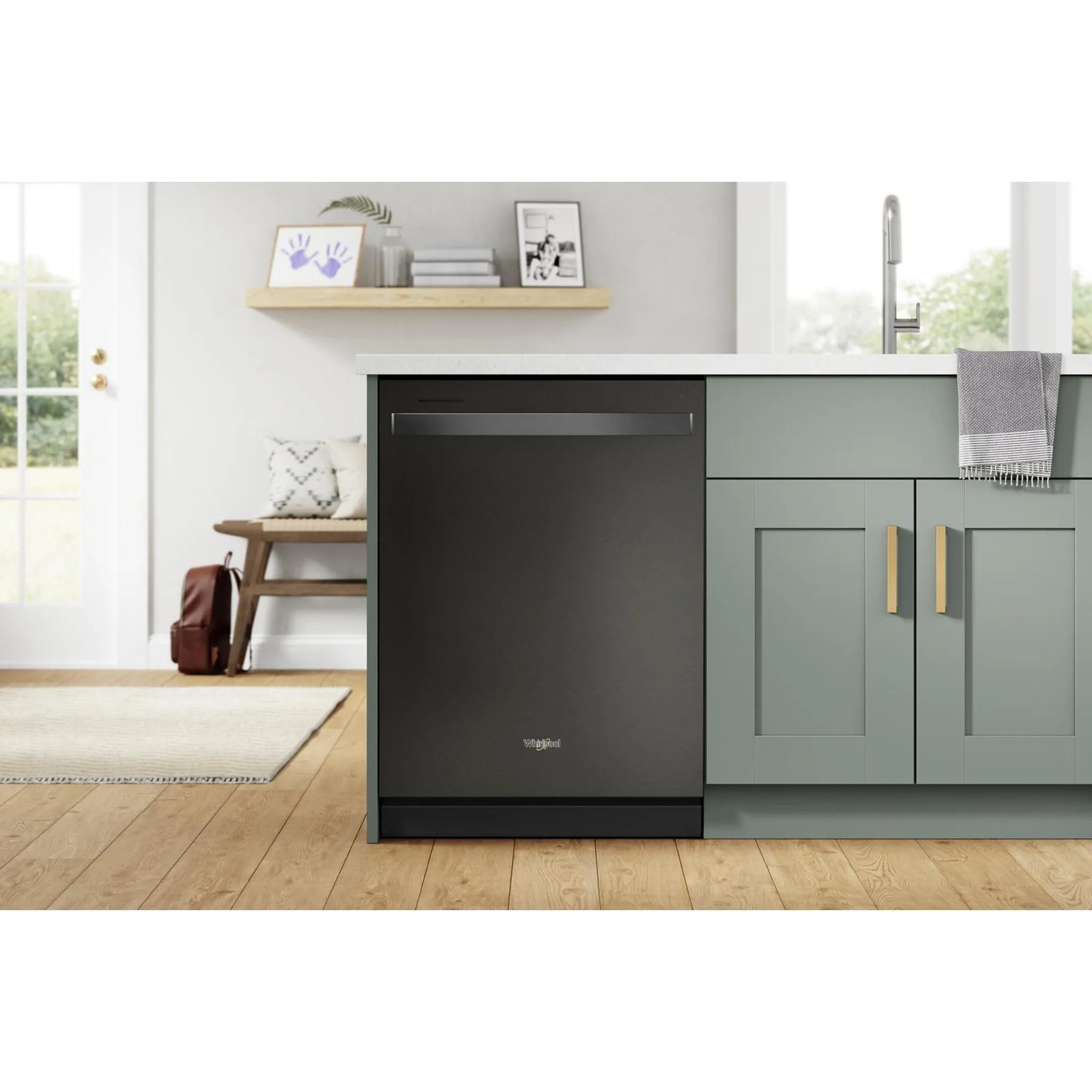 Whirlpool Dishwasher (WDT970SAKV) - Print Resist Blk Stnlss