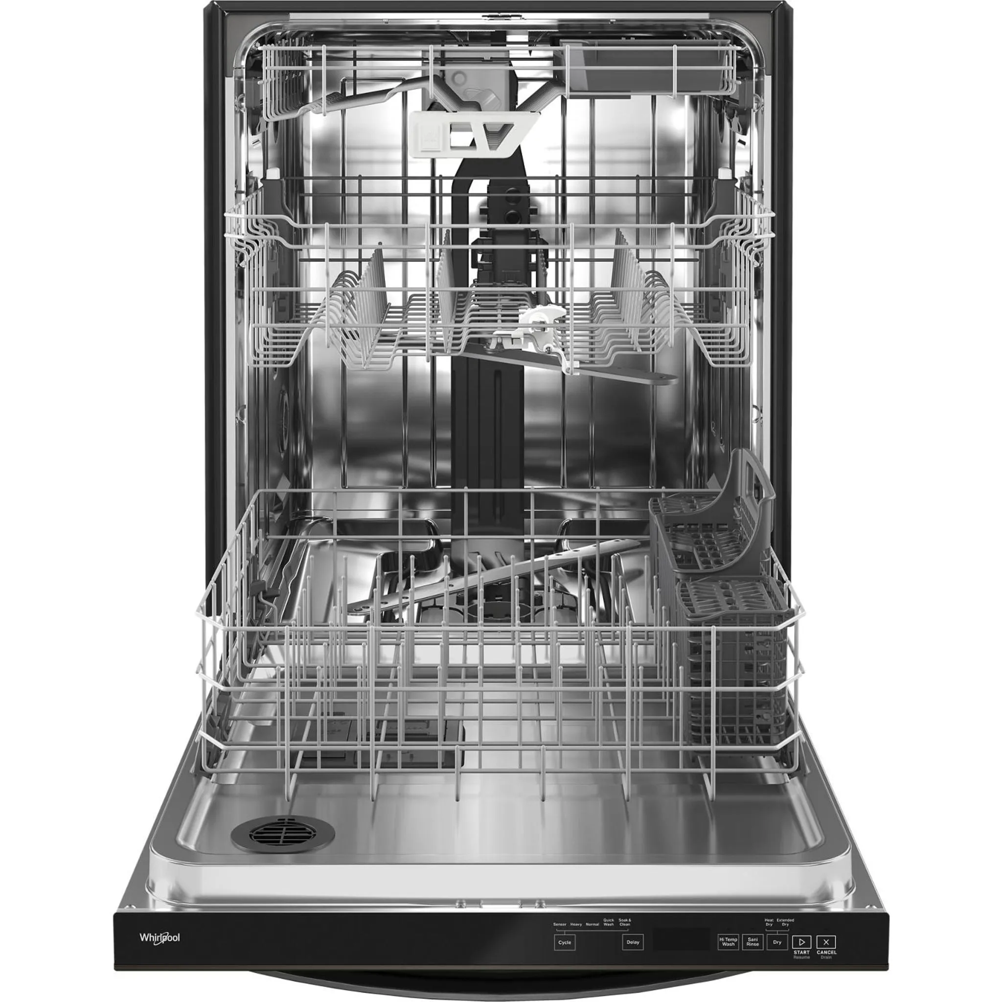 Whirlpool Dishwasher (WDT970SAKV) - Print Resist Blk Stnlss