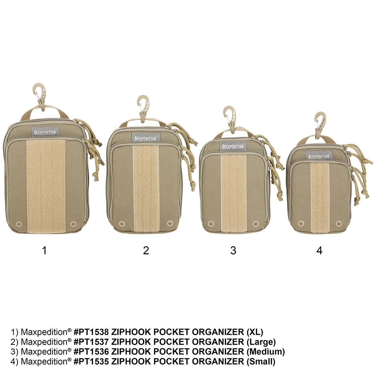 Ziphook Pocket Organizer (Small)